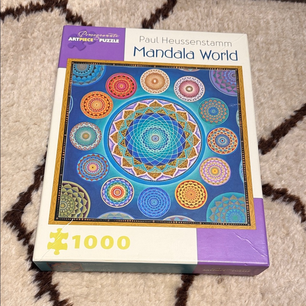 Pomegranate Mandala World 1000 Piece Puzzle